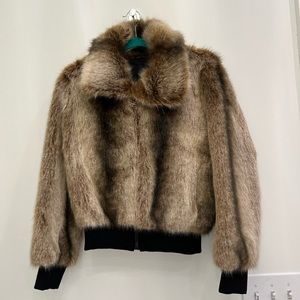 Hotel Particulier faux fur jacket